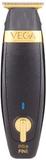 VEGA PROFESSIONAL PRO FINE CORD/CORDLESS VPMHT-05 Trimmer 180 min  Runtime 5 Length Settings (Black, Gold)