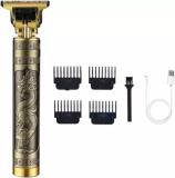 NP SERIES hair remover machine for men | beard trimmer men | hair men professional Fully Waterproof Trimmer 80 min  Runtime 4 Length Settings (Gold, Yellow)