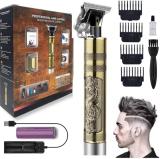 UZAN hair cutting machine | trimmer | trimmer men |beard trimmer for men(MULTIDESIGN) Fully Waterproof Trimmer 90 min  Runtime 4 Length Settings (Gold)