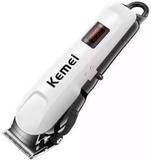 Kemei KM-809 ABC Trimmer 120 min  Runtime 4 Length Settings (White)