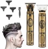 ZATCO Rechargeable Electric Blade Beard Trimmer Trimmer 120 min  Runtime 4 Length Settings (Gold)