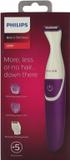 PHILIPS BRT383/15 Trimmer 45 min  Runtime 3 Length Settings (Multicolor)