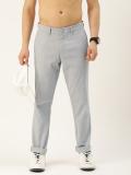 HARVARD Slim Fit Men Grey Trousers