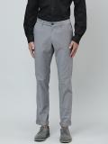 INDIAN TERRAIN Slim Fit Men Black Trousers