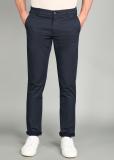 Arrow Sport Slim Fit Men Blue Trousers