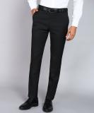 Raymond Slim Fit Men Black Trousers