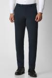 VAN HEUSEN Slim Fit Men Dark Blue Trousers