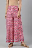 W Regular Fit Women Pink Trousers