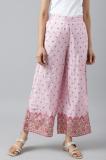 W Regular Fit Women Pink Trousers