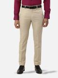 PARK AVENUE Regular Fit Men Beige Trousers