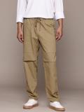 Roadster Loose Fit Men Brown Trousers