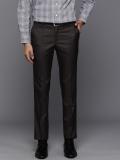 Raymond Slim Fit Men Brown Trousers