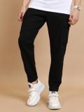 HIGHLANDER Regular Fit Men Black Trousers