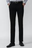 VAN HEUSEN Slim Fit Men Black Trousers