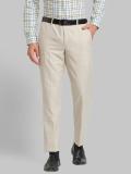 PARK AVENUE Slim Fit Men Khaki Trousers