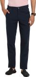 TURTLE Skinny Fit Men Dark Blue Trousers