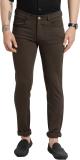 TURTLE Tapered Men Brown Trousers