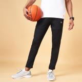 Ajile By Pantaloons Solid Men Black Track Pants