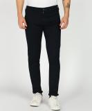 KILLER Slim Fit Men Dark Blue Trousers