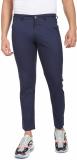 FLYING MACHINE Slim Fit Men Blue Trousers