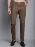 CANTABIL Regular Fit Men Brown Trousers