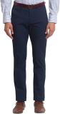 PARK AVENUE Slim Fit Men Blue Trousers