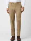 VAN HEUSEN Slim Fit Men Beige Trousers