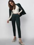 VERO MODA Slim Fit Women Green Trousers