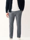 NEXT Slim Fit Men Grey Trousers