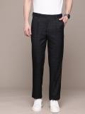 NAUTICA Regular Fit Men Black Trousers