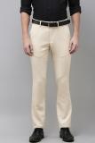 VAN HEUSEN Skinny Fit Men Beige Trousers