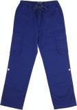 Allen Solly Regular Fit Boys Blue Trousers