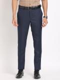 TURTLE Slim Fit Men Dark Blue Trousers