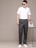 NAUTICA Regular Fit Men Black Trousers