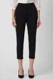 VAN HEUSEN Regular Fit Women Black Trousers