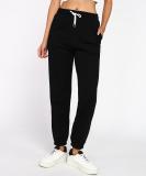 FOREVER 21 Regular Fit Women Black Trousers