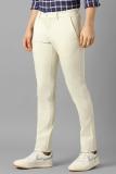 Louis Philippe Sport Slim Fit Men Beige Trousers