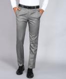 Raymond Slim Fit Men Grey Trousers