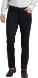 TURTLE Skinny Fit Men Black Trousers