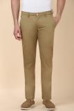 Allen Solly Slim Fit Men Khaki Trousers