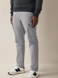 NEXT Regular Fit Men Grey Trousers