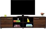 DeckUp Uniti Engineered Wood TV Entertainment Unit (Finish Color - Walnut, DIY(Do-It-Yourself))