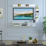 REDWUD Luna Engineered Wood TV Entertainment Unit (Finish Color - White, DIY(Do-It-Yourself))