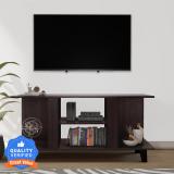 Flipkart Perfect Homes Congo Engineered Wood TV Entertainment Unit (Finish Color - Wenge, Knock Down)