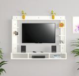 Das Decker Engineered Wood TV Entertainment Unit (Finish Color - Frosty White, DIY(Do-It-Yourself))