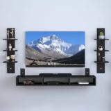 HOODWIN HOODWIN TV ENTERTAINMENT Engineered Wood TV Entertainment Unit (Finish Color - BLACK, DIY(Do-It-Yourself))