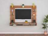 YPG CRAFT Engineered Wood TV Entertainment Unit (Finish Color - TN, DIY(Do-It-Yourself))