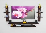 WonderWood Engineered Wood TV Entertainment Unit (Finish Color - Brown, DIY(Do-It-Yourself))