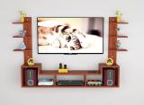 WonderWood Engineered Wood TV Entertainment Unit (Finish Color - Teak Natural, DIY(Do-It-Yourself))