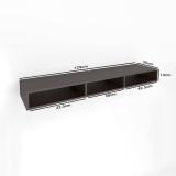 Extreme wood Engineered Wood TV Entertainment Unit (Finish Color - Wenge, DIY(Do-It-Yourself))